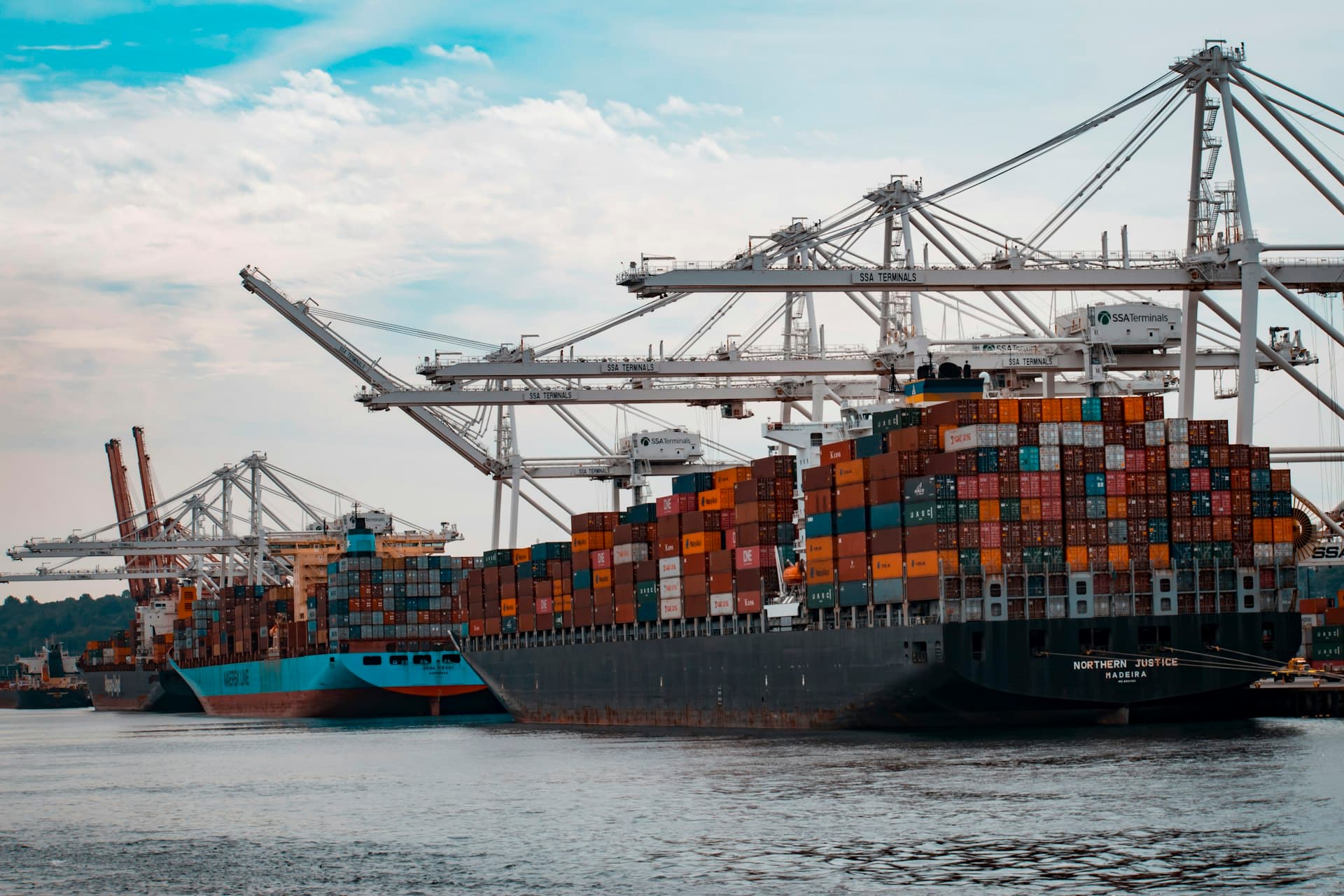 Industrial port zone